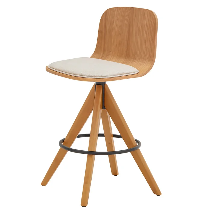 Banqueta Luiza en Madera natural - Sillas, Uruguay | Furest, vista 4