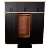 Placard 2,10 - 12 puertas — Serra Amoblamientos en Negro - Roperos y placares, Uruguay | Serra Amoblamientos, vista 4 de 4
