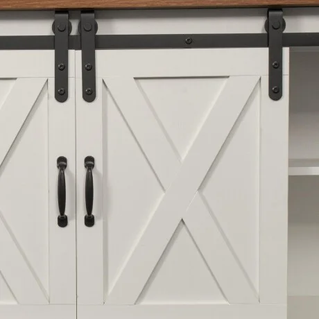 Rack de tv Ohio en Blanco - Muebles para TV, Uruguay | La Cueva Muebles, vista 18