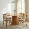 Mesa comedor Miami Redonda 120 CM DIAMETRO en Madera natural - Muebles, Uruguay | Indrana, vista 4 de 7