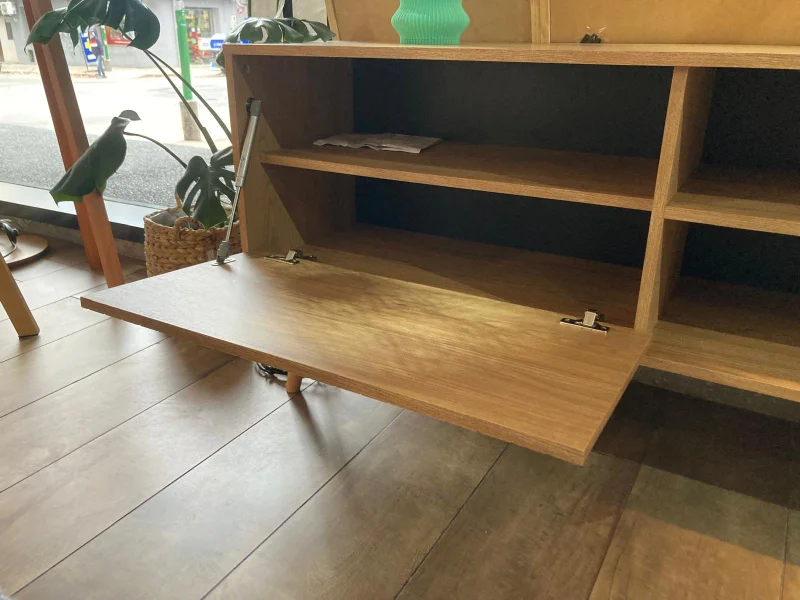 Rack Brissel 135cm – Olmo en Madera natural - Muebles para TV, Uruguay | Berna Home, vista 7