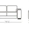 Juego De Living Sillon 3+2 Cuerpos Sofa Oxford Beige en Beige - Sillones y sofás, Uruguay | Soy Hogar, vista 3