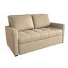 Sofá Cama Dallas 2 Cuerpos 150cm - Beige Aqua Block - Sillones y sofás, Uruguay | Berna home, vista 1 de 7