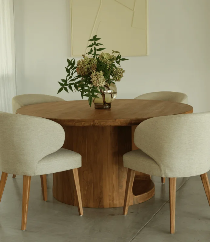 MESA COMEDOR OSLO OPEN en Madera natural - Mesas de comedor, Uruguay | Masinfinito Casa, vista 3