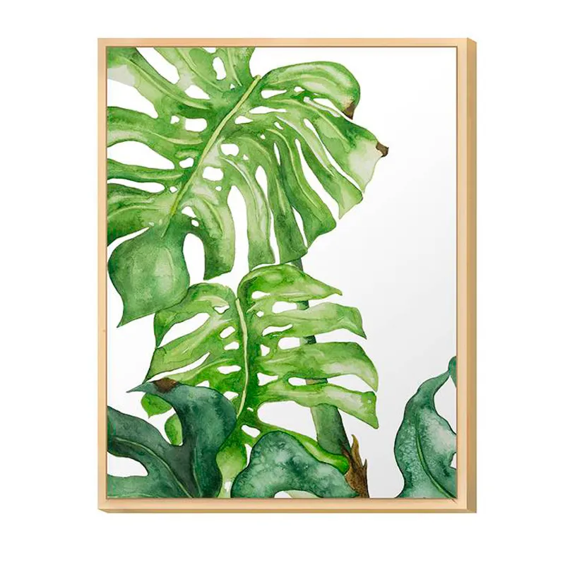 Cuadro / Lámina con marco 30x40CM Hojas y Plantas 3 - Decoración de pared, Uruguay | Alta Gracia Deco