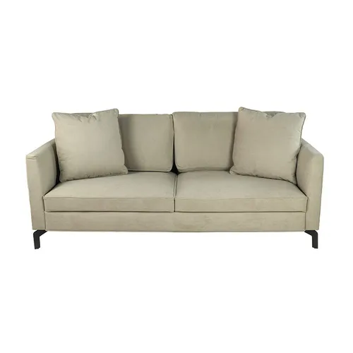 SOFA JOHNNY 180X90X92CM TELA BEIGE TAUPE - Sillones y sofás, Uruguay | Vinibel