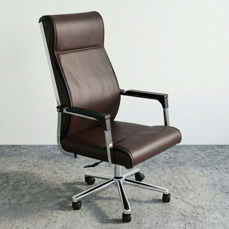 Silla De Oficina Malla Marron Terra en Marrón - Escritorios y sillas de escritorio, Uruguay | Divino