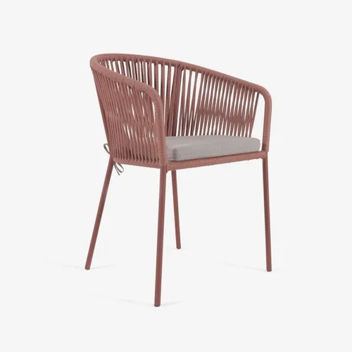 Silla Yanet cuerda terracota en Rojo - Sillas, Uruguay | Kavehome