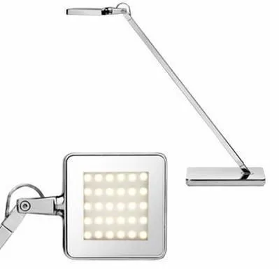 Mini Kelvin Led Cromo en Plateado - Lámparas de mesa, Uruguay | Darko Lighting
