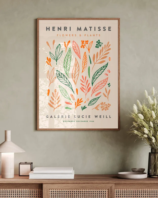 Matisse - Flowers & Plants en Multicolor - Láminas, Uruguay | La Cuadrería, vista 3