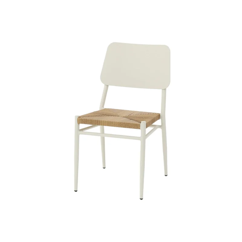Silla Comedor Ext. Aluminio Blanco Hawai en Blanco - Muebles para el exterior, Uruguay | Divino, vista 3