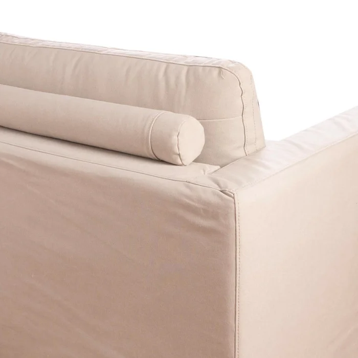 Sofá 3 Cuerpos Tela Natural-beige Nunu Beige en Beige - Sillones y sofás, Uruguay | Divino, vista 6