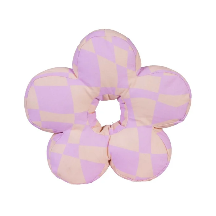 Almohadón Algodon-y-poliester Rosa Flor en Rosa - Textiles, Uruguay | Divino