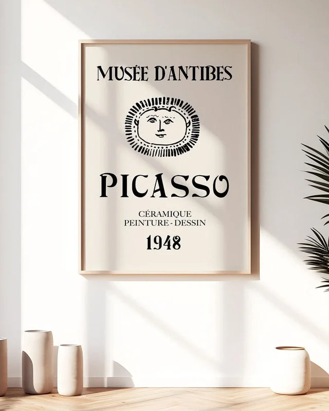 Picasso - Musée d'Antibes en Blanco - Láminas, Uruguay | La Cuadrería, vista 3
