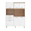 Kit De Cocina Completa 5 Puertas 3 Cajones Y Patas 100% Mdp Blanco en Blanco - Cómodas, Uruguay | Soy Hogar, vista 1 de 6