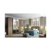 Placard Ropero 4 Puertas Mdp Marron Splendore Glass en Multicolor - Roperos y placares, Uruguay | Divino, vista 3 de 4