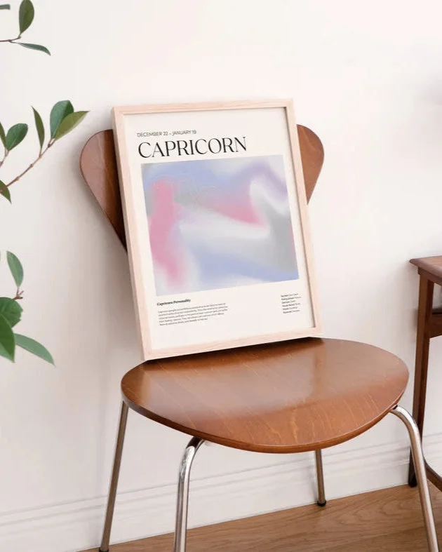 Signo Capricornio en Multicolor - Láminas, Uruguay | La Cuadrería, vista 2