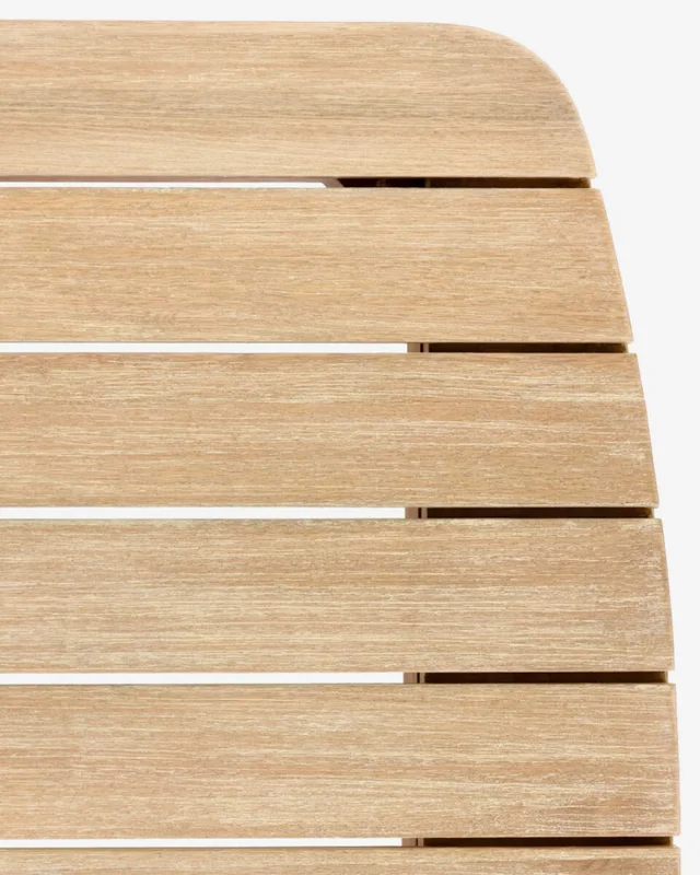 Mesa Sheryl de madera maciza de eucalipto 90 x 90 cm FSC 100% en Madera natural - Mesas de comedor, Uruguay | Kavehome, vista 5