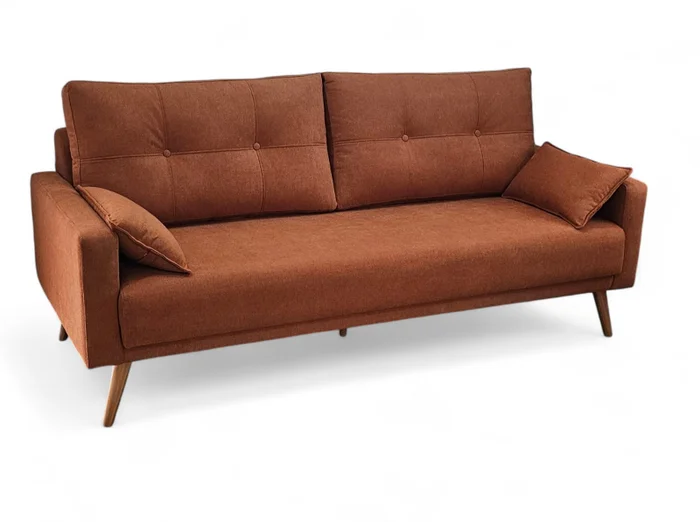 Sofá Aimara de 3 cuerpos - Muebles Da Vinci en Terracota - Sillones y sofás, Uruguay | Muebles Da Vinci