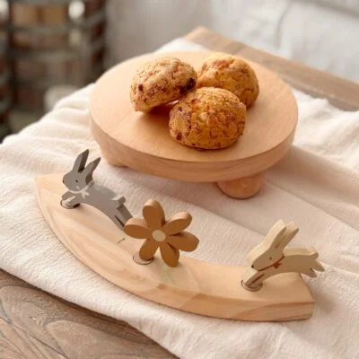 Base de madera con esferas — 20cm en Madera natural - Decoración, Uruguay | Dreams On Time, vista 5