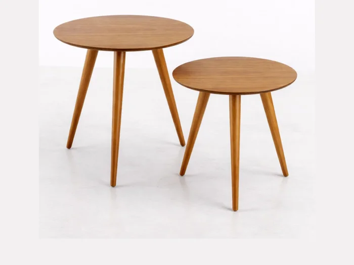 Set Mesas Ángulo VANA PREVENTA - Natural en Madera natural - Mesas de living, Uruguay | Finkel, vista 3
