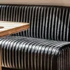SILLON DE COMEDOR FERRARO - CUERO ITALIANO NEGRO - 1.53 MTS en Negro - Sillones y sofás, Uruguay | La Iberica, vista 9 de 18