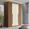 Ropero Buriti 4 Puertas - Linea Fit - Marron/Arena en Multicolor - Roperos y placares, Uruguay | Rústico Hogar, vista 2 de 5