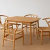 Juego de Comedor Mesa Rectangular 110 x 90 cm + 4 Sillas Wishbone - Sillas, Uruguay | Berna home, vista 2 de 2