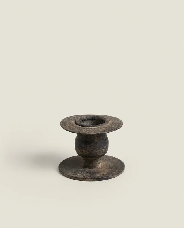 PORTAVELAS HIERRO PEQUEÑO - Velas y Portavelas, Uruguay | Zara Home, vista 3