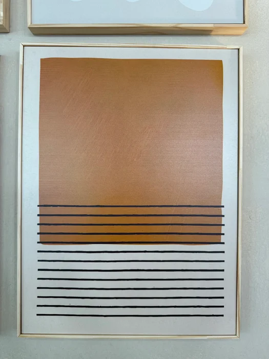 KIT 2 - Abstracto Celeste/Gris - 30 x 40 en Multicolor - Decoración de pared, Uruguay | Berna home, vista 3
