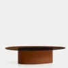 Mesa de centro Olir de vidrio templado y acero marrón 140 x 80 cm en Marrón - Mesas de living, Uruguay | Kavehome, vista 6 de 7