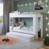 Cama Marinera Bicama Juvenil Dormitorio Cama Auxiliar Doble - Dormitorio, Uruguay | Lais Muebles, vista 2 de 2