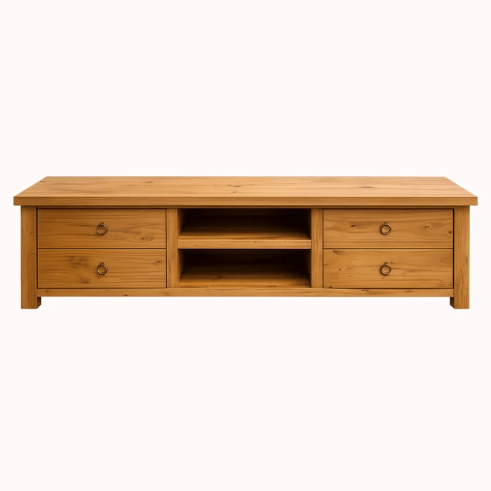 RACK COUNTRY en Madera natural - Muebles para TV, Uruguay | Forum Design