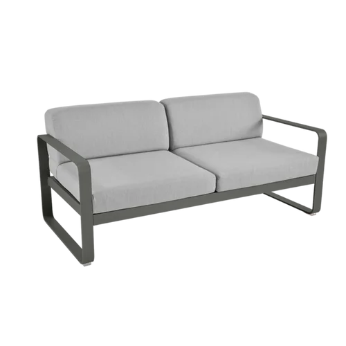 SOFÁ 2 PLAZAS Bellevie en Gris - Sillones y sofás, Uruguay | Pipi Cucu Paris