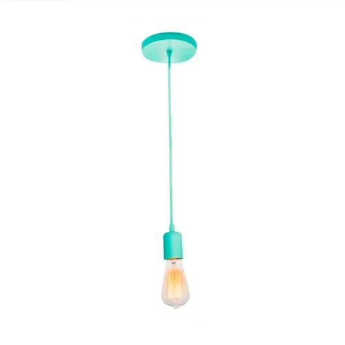 Lámpara Colgante Decorativa Rainbow Celeste - Lámparas colgantes, Uruguay | Unilux