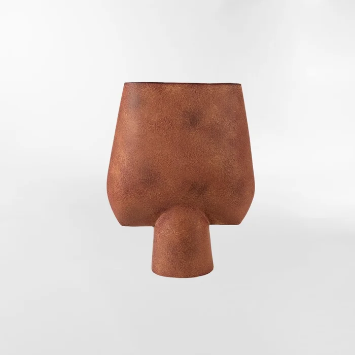 JARRON MUD Marrón Extra Large - Decoración, Uruguay | Viasono, vista 3