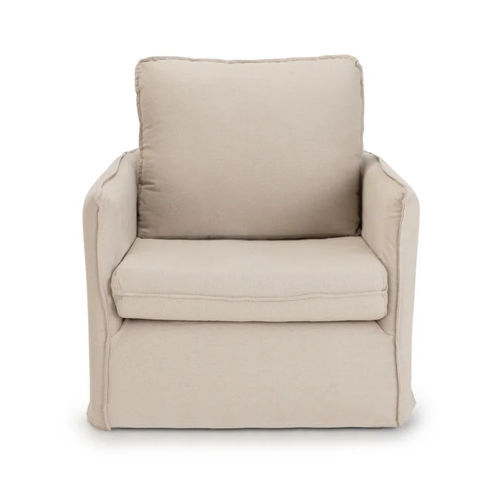 Butaca Harmony con Funda - Tela Premium - A fabricar en Beige - Butacas, banquetas y puffs, Uruguay | NYR, vista 2