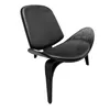 Butaca Negro Madera Shell en Negro - Sillones y sofás, Uruguay | Divino, vista 2 de 4