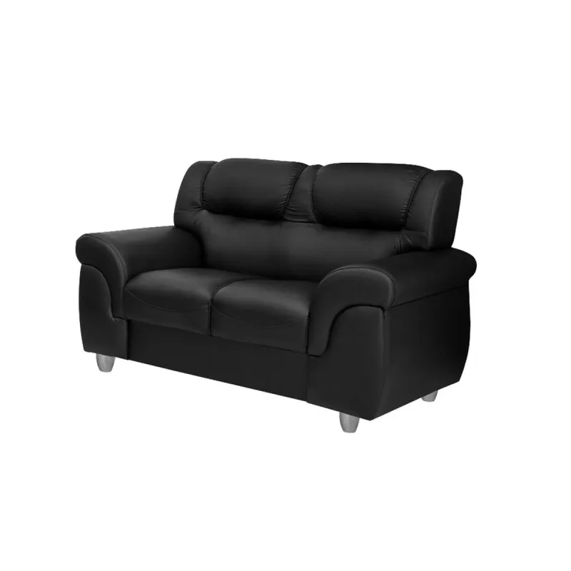 Sillón Málaga - 2 cuerpos - Negro - Sillones y sofás, Uruguay | Rústico Hogar