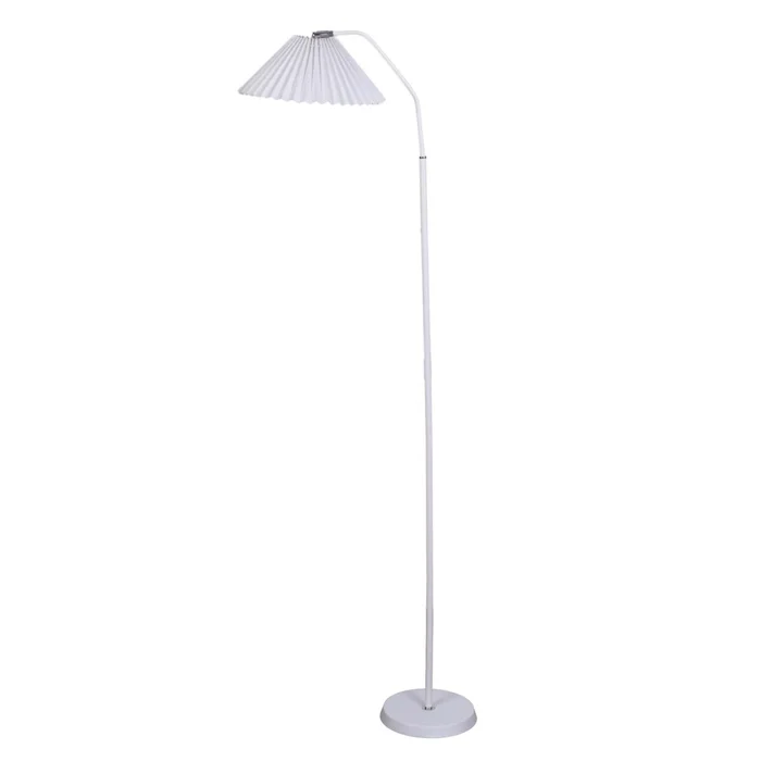 Lámpara De Pie Metal-y-tela Blanco Xyf8072 en Blanco - Lámparas de pie, Uruguay | Divino