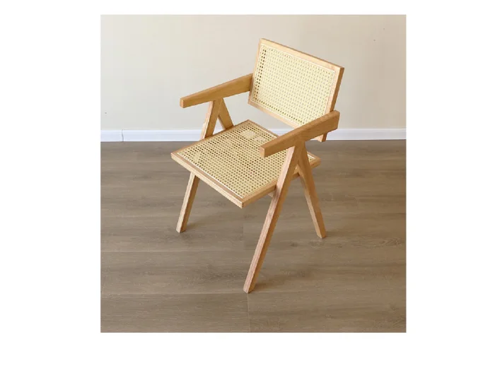 Butaca Rattan en Madera - Natural en Madera natural - Butacas, banquetas y puffs, Uruguay | Finkel, vista 3