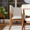 Silla de Comedor Classic Boucle/Natural Madera Maciza - Línea Manhatta - Sillas, Uruguay | Balton, vista 4 de 6