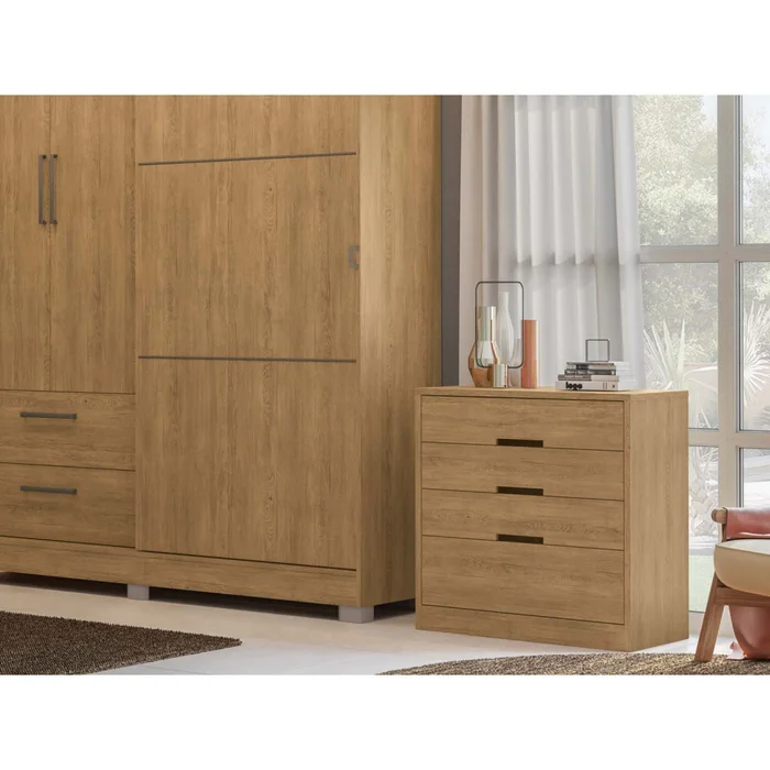Comoda Mdp Marron S824 en Marrón - Cómodas, Uruguay | Divino, vista 2