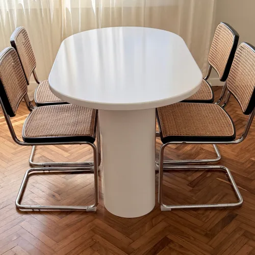 Mesa Comedor PILL | OCTO en Blanco - Mesas de comedor, Uruguay | Octo