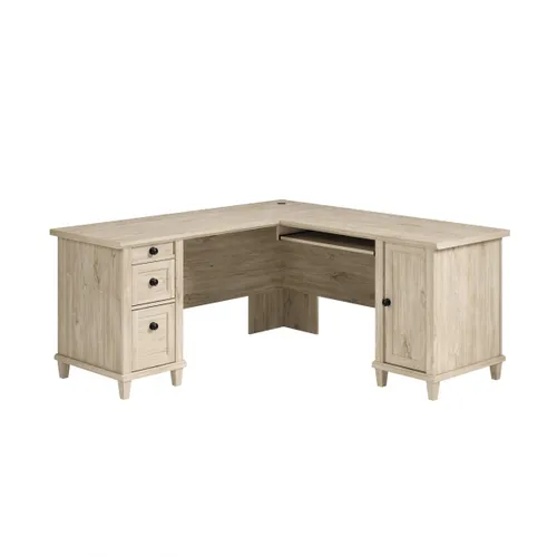 Escritorio Esquinero en L - Sauder - Linea Hammond en Madera natural - Escritorios y sillas de escritorio, Uruguay | Rústico Hogar