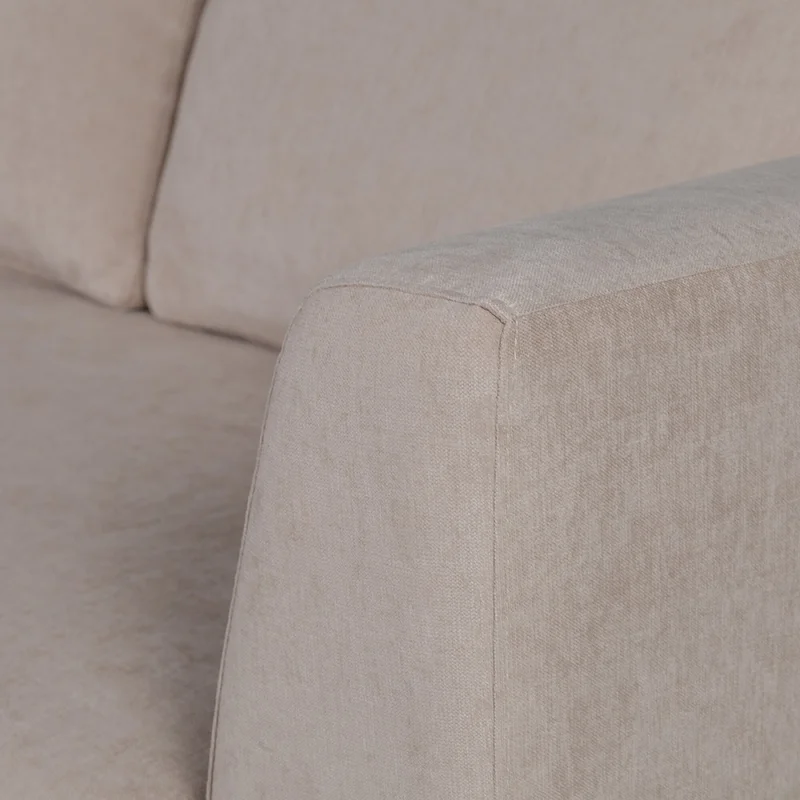 Rinconera Lotus - Tela Microfibra - Chaise Izquierdo - 12072 (Beige) en Beige - Sillones y sofás, Uruguay | Nyr, vista 3