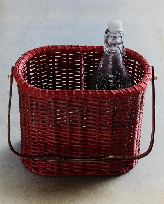 CESTA BOTELLERO RATÁN - Canastos, Uruguay | Zara Home