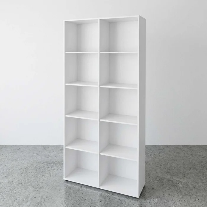 Biblioteca Mdf Blanco Clean en Blanco - Bibliotecas, Uruguay | Divino