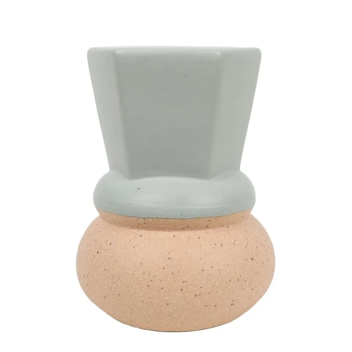 CANDELABRO BOCEL 6.8x6.8x9CM CERAMICA VERDE en Verde - Velas y Portavelas, Uruguay | Decohogar, vista 2