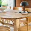 MESA COMEDOR OVAL - OLMO NATURAL - 2.20 X 1.05 MTS - Mesas de comedor, Uruguay | La Iberica, vista 10 de 32